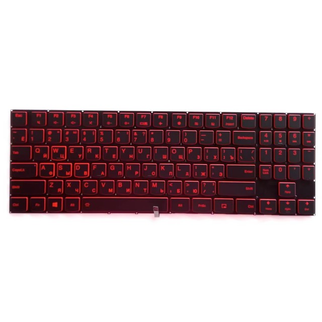 High-quality for Lenovo Legion Y7000 Y7000P Y530 Y530P Y530-15ICH RU US Black With Red Letter With Backlit Laptop Keyboard