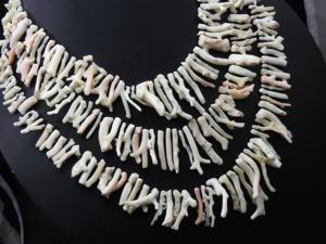 ปะการังขาวธรรมชาติขัดเงาแบบแท่งยาว 16 นิ้ว ขนาด 30x4 ถึง 8x2 มม. รับรองโดยบุคคลที่สาม PMEGEMSBEADS สินค้ามาใหม่ - Product Image 6