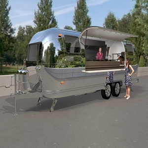 Remolques Multifuncionales Conducibles, Camiones de Comida Rápida Móviles Totalmente Equipados, Camión de Comida con Equipamiento de Cocina Completo, Precio Económico - Product Image 6