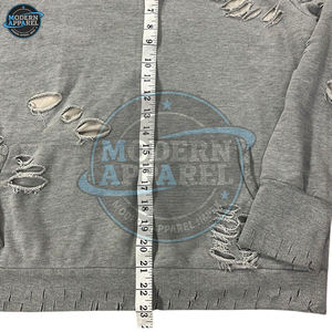 Oferta Especial: Sudaderas con Estilo Desgastado para Hombre, Diseño Único, Transpirables, Mezcla de Algodón de la Mejor Calidad - Product Image 6