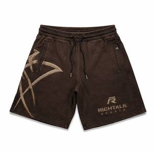 RICHTALK SPORTS <b>Men's</b> Baggy <b>Trousers</b> Mid Waist Drawstring Casual Breathable Lightweight <b>Winter</b> Wear Quick Dry Polyester/Cotton - Product Image 1