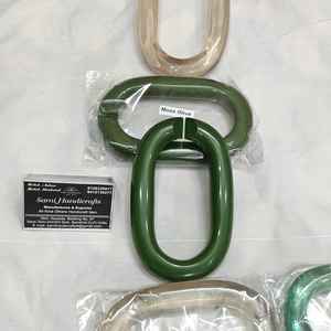 โซ่เชื่อมเรซิ่นสีเขียว ดีไซน์โดดเด่น ทันสมัย เหมาะสำหรับห้องนั่งเล่น รูปทรงกลม สวยงามเป็นธรรมชาติ - Product Image 1