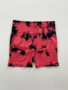 Shorts de sport taille haute sans couture pour femmes, idéaux pour le yoga et la gym, avec logo personnalisé, marque privée, OEM, ODM, vente en gros, directement de l'usine. - Product Image 1