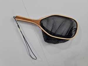 Outdoor <b>Fly</b> Fishing Landing <b>Net</b> Trout <b>Net</b> Wooden Frame With Rubber Netting Hand Cast <b>Net</b> Thor Landing Fishing <b>Net</b> Dip Trout - Product Image 5