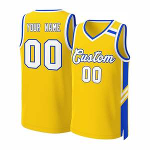 Camiseta Deportiva de Baloncesto Casual Sublimada, Personalizada para Equipos, Transpirable, de Malla, de Secado Rápido, para Entrenamiento Atlético, con Nombre Personalizado - Product Image 4