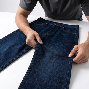 Wholesale Men Denim <b>Jeans</b> Slim Fit Fashion Casual Pants Men Vintage Washed Denim <b>Jeans</b> Casual Streetwear Wholesale <b>Jeans</b> - Product Image 5