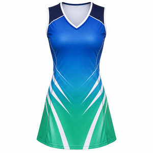 Tenues de netball personnalisées pour femmes, design tendance, haute qualité, uniformes de sport, sublimation, uniformes de netball personnalisés OEM - Product Image 5