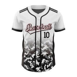 Camiseta de Béisbol de Diseño Nuevo y Tallas Personalizadas, Venta Caliente, Logotipo Personalizado, Cómoda de Usar, Camisetas de Béisbol OEM ODM - Product Image 1