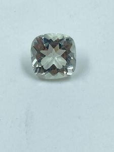 Pierre précieuse naturelle d'améthyste verte de qualité supérieure, pierre brute, 7,15 carats, 12 mm, taille coussin, couleur verte, pour la fabrication de bijoux - Product Image 5