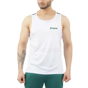 Fabriek Directe Verkoop Tank Top Hoge Kwaliteit Ademende Stof Tank Top Mannen Gym Oefening Tank Top