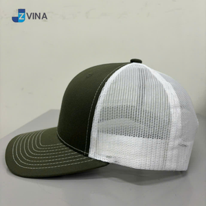 Gorra Trucker Básica de 6 Paneles con Logotipo Personalizado, Alta Calidad, MOQ Bajo, OEM, ODM, Hecha en Vietnam - Product Image 2