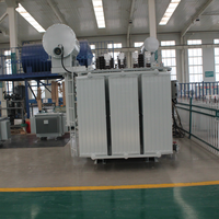 Transformador de Distribución de Energía Trifásico de 35kV/6kV, Sumergido en Aceite, de Alta Resistencia, Estándar IEC para Subestaciones Industriales