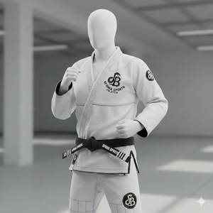Uniforme de Jiu Jitsu Brasileño de Peso Pesado 100% Algodón, Kimono BJJ con Tejido de Perlas, Ajustado para Hombres y Mujeres, para Entrenamiento Diario y Competencia - Product Image 4