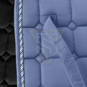 Tapis de selle en coton personnalisables de haute qualité avec doublure en polaire et rembourrage en polyester pour l'équitation - Product Image 6