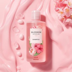 Shampoo parfumé à la fleur de cerisier en gros, utilisation quotidienne, formule nettoyante pour le cuir chevelu, approvisionnement direct d'usine, haute qualité, direct d'usine - Product Image 5