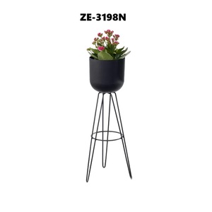 Luxury Handmade Ceramic Classic Design Flower Vase Galvanized Finish for Premium Home Decor Living Room Interior Styling - Product Image 1