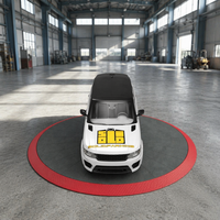 Plateforme tournante 360° pour voiture, en acier, antidérapante, télécommandée, 5,5 m, équipement de maniement de véhicules pour système de stationnement - Vente chaude