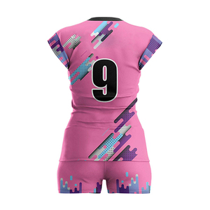 Robe d'uniforme de netball pour femmes - Manches courtes, imprimée, respirante, extensible, vêtements de sport actifs - Product Image 6