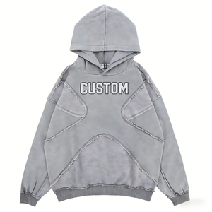 Sudadera con Capucha Oversize Eyre Sport Wear Personalizada de 500GSM, con Bordado 3D, Forro Polar, Antiarrugas, Mezcla de Algodón - Product Image 1