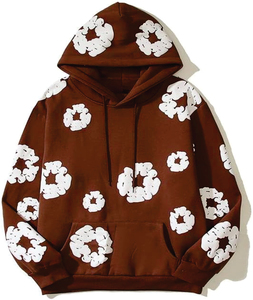 Sudadera con Capucha Extra Grande Personalizada, Estilo Urbano Vintage, Sudadera de Felpa de Algodón, Unisex, Corte Holgado, Marca Haus Industries - Product Image 1