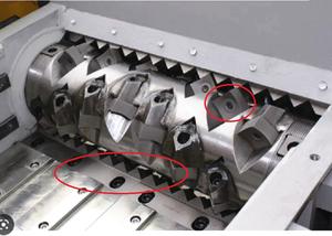 Lame de broyeur de plastique Polystar, lame de broyeur à un seul arbre Polystar, lame de broyeur de plastique Polystar - Product Image 3