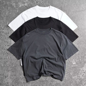 Camiseta Casual Oversize, Camiseta Blanca Personalizable para Hombre, Camisetas al Mejor Precio, Bajo MOQ, Camisetas Oversize para Hombre - Product Image 1