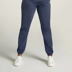 Pantalon de survêtement cargo ample pour femme à taille mi-haute élastique, 7 poches, style streetwear, respirant, en tissu éponge écologique - Product Image 6