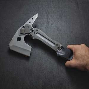 Custom <b>Axe</b> Stainless Steel Head Aluminum Alloy <b>Handle</b> 500mm Survival Tool - Product Image 6