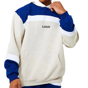 Nouveauté : Sweat à capuche brodé pour homme, personnalisable avec logo, en molleton respirant, mélange de coton, avec poche kangourou, modèle double. - Product Image 1