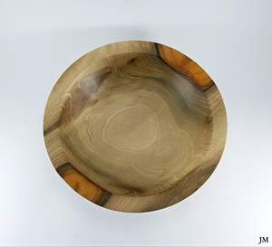 Bol de service en bois pour cuisine professionnelle, idéal pour salades, fruits, pain, pâtes, en-cas, table à manger, plat en bois naturel - Product Image 1