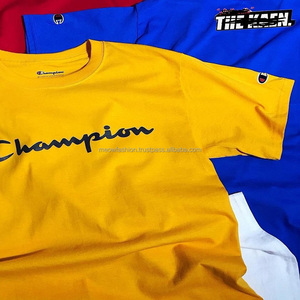 เสื้อยืดผ้าฝ้ายวินเทจสำหรับผู้ชายและผู้หญิง จำนวนมาก สินค้าส่วนเกินจากบังกลาเทศ แบรนด์ดัง ของแท้ ผลิตเกินจำนวน รับผลิตแบรนด์ตามสั่ง 1000 ตัว - Product Image 1
