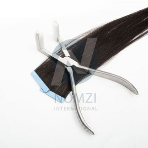 Anillos de Microperlas Negras al por Mayor de 5*3*3mm con Silicona del Mismo Color en el Interior para Extensiones de Cabello, Trenzas y Cintas, Alicates Incluidos - Product Image 6