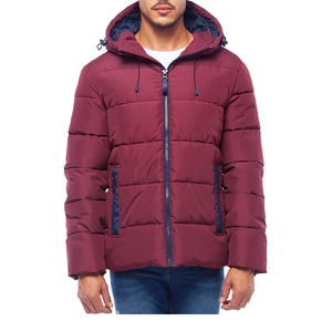 New Arrival Mens's Puffer Jacket Winter Outerwear Fashion Lightweight Warm Winter <b>Coat</b> with Thermal <b>Heat</b> Bubble Puffer jacket - Product Image 1