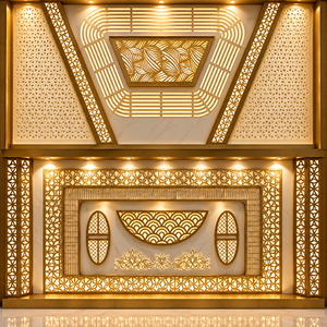 Floravelle GrandServe King International, Buffet Clásico Moderno de Acero Inoxidable de Lujo, Entrega Rápida - Product Image 6