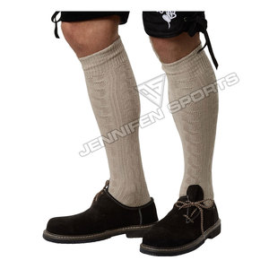 Best Quality Custom Design Bavarian Oktoberfest <b>Men's</b> Winter Crew Casual <b>Socks</b> Anti-Slip 10 Pairs MOQ For Sale - Product Image 3