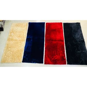 FRANK RUNNER Tapis de bain antidérapant 22x55cm en polyester doux et absorbant pour salle de bain, douche, maison ou hôtel - Product Image 1