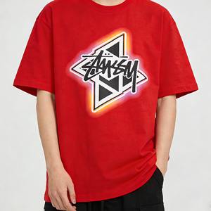 Camiseta Bordada Personalizada de Alta Calidad OEM/ODM, Camiseta Bordada en Chenilla de 300 Gramos con Bordado de Toalla Colorido para Hombre - Product Image 2