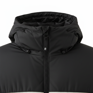 Custom Printed Hooded Breathable Thick Puffer Jacket Unisex <b>Bubble</b> <b>Coat</b> Premium Winter Streetwear - Product Image 3