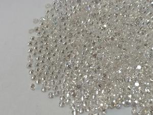 Diamants synthétiques certifiés de laboratoire, taille brillant, couleur D, pureté VVS2/VS1, qualité impériale 0.80-0.90, pour la fabrication de bijoux (échantillon) - Product Image 6