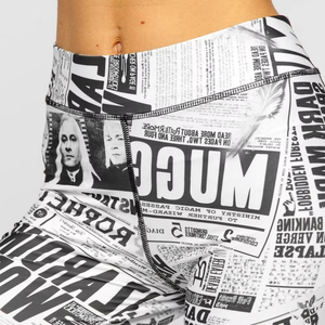 Ensemble de yoga imprimé féministe OEM pour femmes, très demandé, 2 pièces, tenue de yoga flexible, respirante, anti-transpiration, leggings taille haute - Product Image 4