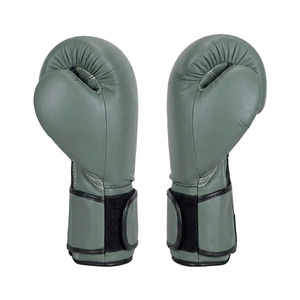 Guantes de Boxeo Personalizados con Logotipo, para Entrenamiento de Sparring, Muay Thai, Sanda, Kick Boxing, 10oz 16oz, Material PU y Cierre de Velcro - Product Image 3