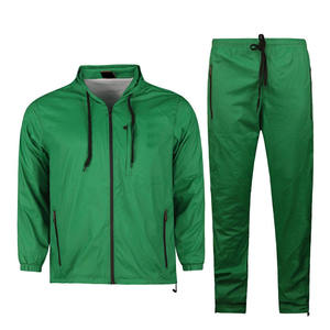 Ensemble coupe-vent pour homme, imperméable, léger, survêtement de sport, veste à capuche, pantalon de jogging, vêtements de sport d'extérieur, tenue de gym - Product Image 1