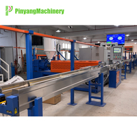 Mesin Ekstruder Kawat Lini Produksi Selubung Isolasi PVC PE untuk Pembuatan Kabel