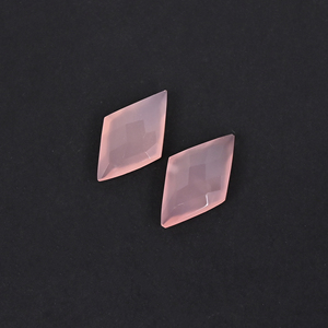 Cuarzo Rosa Natural de 11.8 Quilates (Peso por Par) 20x12mm Forma de Cometa Gema Suelta - Product Image 5