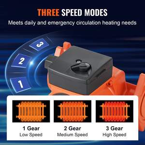 ปั๊มน้ำร้อนแบบหมุนเวียน UPS15-58FC 110V 82W 17 GPM สำหรับระบบไฟฟ้า RV - Product Image 4