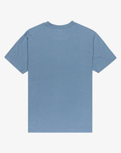 เสื้อยืดคอกลมแขนสั้นสีน้ำเงินล้วนทรงปกติสำหรับผู้ชาย คุณภาพพรีเมียม ผลิตจากผ้าฝ้ายเจอร์ซีย์ถัก 100% สวมใส่สบาย เป็นมิตรต่อสิ่งแวดล้อม - Product Image 2