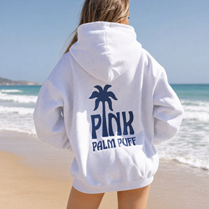 Sudaderas con Capucha de Marca para Mujer, para Invierno, con Logotipo Bordado, Mezcla de Algodón, Transpirables, Casuales - Product Image 3