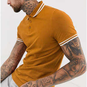 Camisa de Trabajo de Verano para Hombre, Elástica, Transpirable, de Secado Rápido, con Logotipo Personalizado Estampado en la Parte Delantera, Camiseta Polo de Manga Corta - Product Image 3