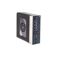 Mini PC Industrial de Alto Rendimiento, Computadora Integrada IPC, 3 Puertos LAN GbE, 4 Puertos USB 3.2, 4 Puertos USB 2.0, Múltiples Puertos Seriales, en Existencia