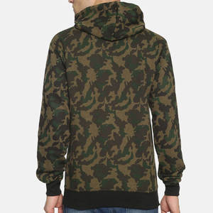 Sweat-shirt à capuche camouflage de chasse style Realtree, pull thermique polaire camouflage pour l'extérieur, logo personnalisé, fabricant OEM - Product Image 4